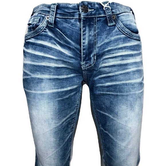 AMERICAN FIGHTER Men Denim Jeans DEFENDER AXIS MAN - Picture 6 of 13